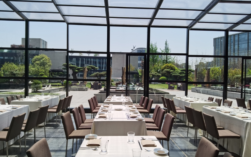 Abri terrasse – Anandi restaurant, Shangai